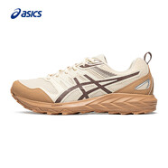 亞瑟士ASICS男子舒適透氣越野跑步鞋 GEL-SONOMA CN 米白色/棕色 43.5 