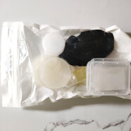 翻模硅膠 紋路復(fù)刻 卡通玩具花紋倒膜 翻模 做戒指模具硅膠材料 黑色硅膠4模具+全套工具 硅膠產(chǎn)品使用說明在保存盒上
