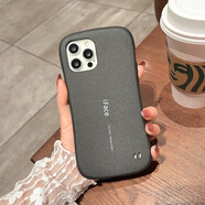 iface蘋果15promax手機殼iphone15保護(hù)套pro防摔小蠻腰15plus潮男女磨砂外殼 時尚【磨砂黑】磨砂款 適用于【蘋果15】