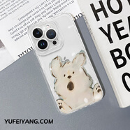 風(fēng)中凌亂狗狗適用蘋(píng)果14pro手機殼iPhone15透明13mini新款硅膠12 -G7373咆哮-直邊透明軟殼【全店第二件0元】 iPhone 6 plus