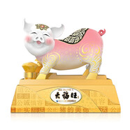 洋河豬年生肖酒（大福旺）68度1000ml禮盒裝 濃香型 白酒 年貨送禮 68度 1000mL 1壇 禮盒裝