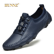 HUNNZ品牌輕奢高爾夫球鞋男鞋戶外防側(cè)滑Golf高爾夫運(yùn)動鞋男2024新款 藍(lán)色 38