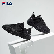 FILA斐樂女鞋跑步鞋火星二代復(fù)古老爹鞋運動鞋休閑慢跑鞋MARS Ⅱ 黑色-BK-F12W141116F 38