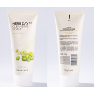韓國菲詩(shī)小鋪HERB DAY 365草本植物洗面奶櫻桃檸檬 綠豆洗面奶150ml