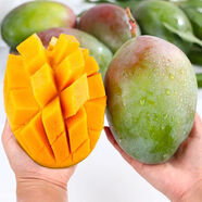 【爆甜】大青芒澳芒蘋果芒彩虹芒果新鮮水果特大號凱特芒1整箱 精選9-10斤大果 青黃果隨機發(fā)