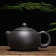 書雅宜興紫砂壺全手工泡茶壺茶具大容量紫泥 紫泥小西施250(球孔)