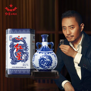 紅星（RED STAR）【酒廠直發(fā)】紅星二鍋頭 清香型 二鍋頭 白酒 52度青花珍品 750ml 52度 750mL 1瓶