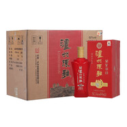 瀘州老窖股份公司 濃香型白酒 宴請送禮請客 純糧固態(tài)發(fā)酵白酒 52度 475mL 6瓶 瀘州陳曲窖之柔