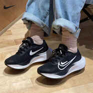耐克（NIKE）Nike耐克跑步鞋女鞋ZOOM FLY 5 運(yùn)動(dòng)鞋緩震公路跑鞋DM8974-001 DM8974-001 35.5