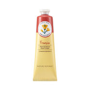自然樂園正品韓國NatureRepublic護手霜自然樂園exo護手手紋滋潤補水奶香 小蒼蘭