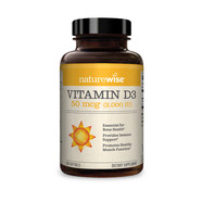naturewise陽(yáng)光瓶維生素d3美國原裝活性維生素成人備孕婦軟膠囊vd3兒童補鈣 2000IU 成人/孕期/青少年 360粒*1瓶裝