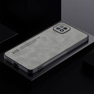 韓菲琪 OPPO A72手機(jī)殼PDYM20保護(hù)套A53膚感羊巴皮商務(wù)男磨砂5G軟硅膠鏡頭全包防摔外殼 【羊巴皮】銀河灰 OPPO A72/A53(5G)