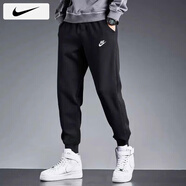 耐克（NIKE）褲子秋季男士 25新款運動(dòng)褲跑步健身長(cháng)褲束腳衛褲透氣針織休閑褲 全棉親膚/熱推/曬圖退5 L 【175】體重130~150斤左右