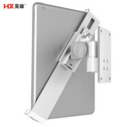 昊雄平板電腦墻壁支架可調節旋轉帶鎖防盜廚房餐廳跑步機專(zhuān)用平板壁掛支架  9.7-12.9英寸IPAD PRO KP