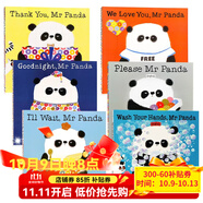 現貨 熊貓先生禮儀課堂6冊全套 英文原版繪本 Please Thank You Mr Panda 兒童情商培養性格習慣養成親子品格禮儀禮貌教育英語(yǔ)啟蒙平裝