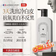 尊藍美白沐浴露煙酰胺抗氧控油滋潤高端嫩亮全身持久留香體乳液男女士