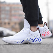 耐克（NIKE）男鞋運(yùn)動(dòng)鞋2025秋季新款JORDANREACTAJ緩震防滑舒適實(shí)戰(zhàn)訓(xùn)籃球鞋 CI1209-101 飛人JORDAN/白色 42
