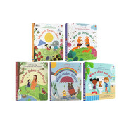 你問(wèn)我答翻翻書(shū)5冊(cè) Usborne Lift The Flap First Questions 