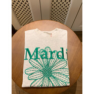 韓國潮牌刺繡Mardi小雛菊衛衣圓領(lǐng)純棉寬松金高銀同款長(cháng)袖上衣 【刺繡】燕麥綠 均碼