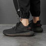 回力（Warrior）潮流椰子鞋男鞋戶(hù)外運動(dòng)休閑鞋時(shí)尚跑步鞋 WL-3630 全黑色 41 