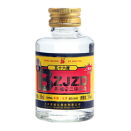 周福記二鍋頭 北京周福記二鍋頭 純糧白酒 整箱 56度清香型小瓶裝100ml* 1瓶裝黃金版白酒