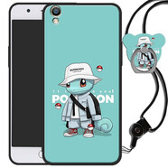 魅上 oppor9手機殼r9m男款個(gè)性創(chuàng  )意plus潮軟硅膠0pp0全包防摔女款掛繩帶支架保護套
