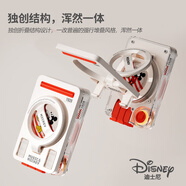 迪士尼（DISNEY）手機支架藍牙音箱家用桌面筆記本小型迷你便攜式音響低音炮男女孩生日禮物禮盒實(shí)用 M2白色 