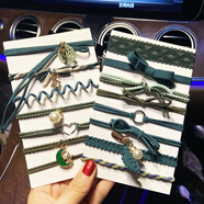 提伯斯發(fā)圈女ins扎頭發(fā)皮筋女學(xué)生韓版簡(jiǎn)約扎頭繩森女系學(xué)院風(fēng)發(fā)繩寓意 綠野仙蹤15件套 【收藏】下單贈送【小禮品+優(yōu)先發(fā)貨】