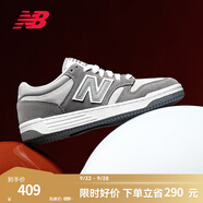 NEW BALANCENB官方板鞋男鞋女鞋七夕復(fù)古休閑平底鞋低幫百搭運動鞋BB480L系列 淺灰色/深灰色 BB480LEC 39.5 (腳長24.5cm)