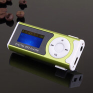 MP3/MP4播放器學(xué)生運動迷你有屏mp3播放器隨身聽外放帶迷你揚聲器 帶燈外放綠色
