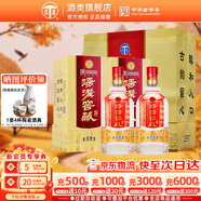 湯溝窖藏一號 42度/52度 濃香型白酒 節日送禮商務(wù)宴請純糧江蘇白酒 42度 500mL 2瓶 【低度雙瓶】