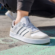 阿迪達斯（adidas）男鞋 春季新款低幫舒適輕便透氣小板鞋時(shí)尚百搭休閑鞋AW3889 FY5914/翻毛皮力薦款 43