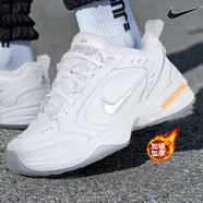 耐克（NIKE）男鞋老爹鞋2025夏季新款ZOOM  2K運(yùn)動(dòng)鞋低幫厚底增高休閑鞋跑步鞋 AV6676-100白橙雪山加絨 39