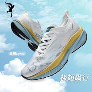 飛人態(tài)極FLYPP LX極翅3.0Pro跑步鞋專業(yè)碳板運(yùn)動鞋網(wǎng)面透氣回彈競速體測鞋 白妖月 望月漫步 42 (260mm)