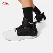 李寧（LI-NING）籃球鞋全城12 ENCORE低幫男鞋全城春秋季新款運(yùn)動鞋 黑色/標(biāo)準(zhǔn)白-2 特惠 42  265
