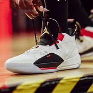 耐克（NIKE）男鞋AIR JORDAN 33 XXXIII  AJ33 緩震運動籃球鞋 BV5072-100 42.5