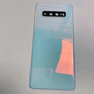 三星s10裝原拆機(jī)玻璃后蓋S10+廠(chǎng)原后殼s10e后屏 5G電池外殼 s10+白色 拆機(jī)99新