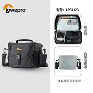 樂(lè)攝寶（Lowepro）新星相機(jī)包單肩斜挎攝影包單反微單數(shù)碼相機(jī)內(nèi)膽包運(yùn)動(dòng)無(wú)人機(jī)收納包便攜手提防水適用佳能索尼富士 新星 Nova 180 AW II 黑