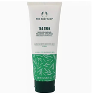 美體小鋪THE BODY SHOP女王節(jié)禮物茶樹(shù)潔面膠啫喱控油洗面奶系列 泡沫潔面乳125ML