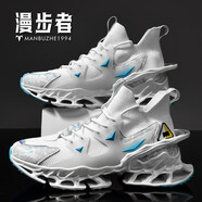 漫步者典藏版【MBZ聯(lián)名款丨官方名品】 高級(jí)定制限量刀鋒戰(zhàn)士休閑男鞋 MBZ定制丨白月丨官方限定 42