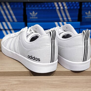 阿迪達斯（adidas）NEO男鞋板鞋2025冬季新款復古運動(dòng)鞋小白鞋輕便透氣低幫休閑鞋 F34634白色 40.5