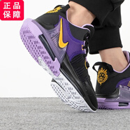 耐克（Nike）官方籃球鞋男鞋 新款氣墊透氣休閑運(yùn)動(dòng)鞋戶外詹姆斯籃球鞋子男 詹姆斯/全掌氣墊/黑色 偏小 44.5