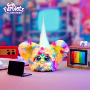 孩之寶（Hasbro）菲比小精靈furby玩偶毛絨玩具公仔多音效互動(dòng)掛件游戲菲比F8898