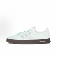阿迪達(dá)斯 （adidas）定制球鞋 adidas neo VL Court 2.0 蕾絲 涂鴉 簡(jiǎn)約百搭 女子 綠銀 35.5 支持鑒定 假一賠三