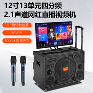丹嘜仕（Danms） 戶外K歌音響帶顯示屏視頻音響無線話筒手寫語音點歌便攜式大功率廣場舞音箱 K892A(12寸低音 2T硬盤 24寸屏)