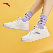 安踏輕程丨板鞋女鞋小白鞋子女輕便百搭男女同款休閑鞋運動(dòng)鞋