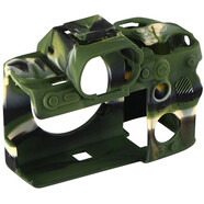 qeento保護(hù)套a適用于索尼A7R5 A1 α1 a7s3 A7M4相機(jī) 硅膠套 保護(hù)殼 軍綠色 索尼A7M4