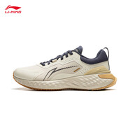 李寧（LI-NING）男鞋運動(dòng)鞋子男2025春季新款緩震跑步鞋輕便軟底戶(hù)外休閑旅游鞋 燕麥灰/霧卡其 43