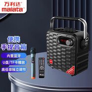 萬(wàn)利達(dá)（Malata）家用k歌迷你手提音響大功率低音炮戶(hù)外廣場(chǎng)舞演出音箱街頭唱歌便攜移動(dòng)多功能
