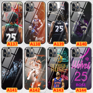 WENYAFF適用iPhone17 16 15 14 13 12 11蘋(píng)果13Pro 16proMax玻璃6s/7/8P手機殼XR 12mini全包se2/3/xs軟套 森林狼-羅斯 高清玻璃殼硬-下